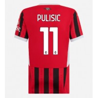 Maglie da calcio AC Milan Christian Pulisic #11 Prima Maglia Femminile 2024-25 Manica Corta